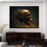 Trippy Psychedelic Skull 17 Wall Art