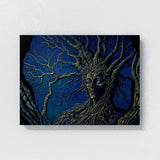 Trippy Psychedelic Tree 33 Wall Art