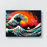 Pop Art Hokusai The Great Wave 5 Wall Art