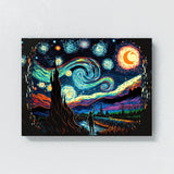 Pop Art The Starry Night 23 Wall Art