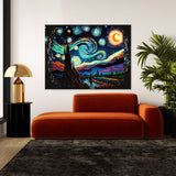 Pop Art The Starry Night 23 Wall Art