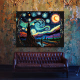 Pop Art The Starry Night 23 Wall Art