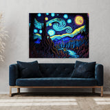 Pop Art The Starry Night 25 Wall Art