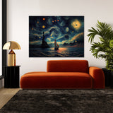 Pop Art The Starry Night 28 Wall Art