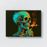 Pop Art Van Gogh Skeleton 101 Wall Art