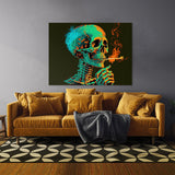 Pop Art Van Gogh Skeleton 101 Wall Art