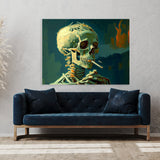 Pop Art Van Gogh Skeleton 108 Wall Art