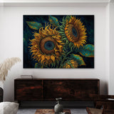 Pop Art Van Gogh Sunflowers 98 Wall Art