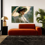 Pop Art Woman With A Parasol 100 Wall Art