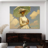 Pop Art Woman With A Parasol 93 Wall Art