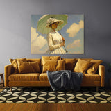 Pop Art Woman With A Parasol 93 Wall Art