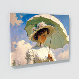 Pop Art Woman With A Parasol 97 Wall Art