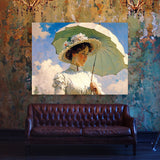 Pop Art Woman With A Parasol 97 Wall Art