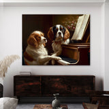 Dogs Playing Piano 34 Wall Art