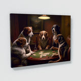 Dogs Playing Poker 98 Wall Art