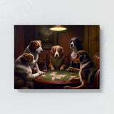 Dogs Playing Poker 98 Wall Art