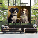 Dogs With Fancy Cocktail 103 Wall Art
