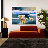 Bear Polar 7 Wall Art