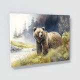 Bear Realistic Kodiak 8 Wall Art