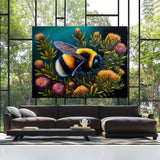 Bee Bumblebee Garden 2 Wall Art