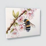 Bee Cherry Blossom 8 Wall Art