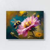 Bee Flower Garden 5 Wall Art