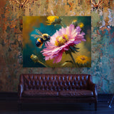 Bee Flower Garden 5 Wall Art