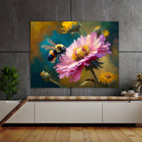 Bee Flower Garden 5 Wall Art