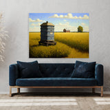 Bee Hive Field 4 Wall Art