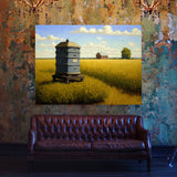 Bee Hive Field 4 Wall Art