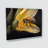 Bee Lily Watercolor 10 Wall Art