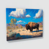 Bison Desert Sky 17 Wall Art