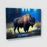 Bison Forest Sky 14 Wall Art