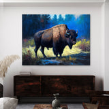 Bison Forest Sky 14 Wall Art