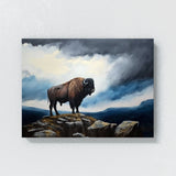 Bison Landscape 19 Wall Art