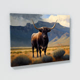 Bull Majestic Landscape 22 Wall Art
