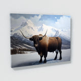 Bull Realistic Detailed 36 Wall Art