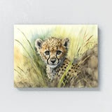 Cheetah Cute Cub 9 Wall Art