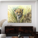 Cheetah Cute Cub 9 Wall Art