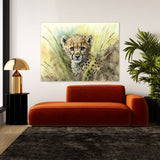 Cheetah Cute Cub 9 Wall Art