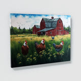 Chicken Colorful Hens 8 Wall Art