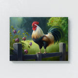 Chicken Realistic Rooster 3 Wall Art