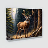 Deer Realistic Forest Buck 3 Wall Art