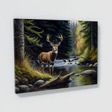 Deer Realistic Of Buck 23 Wall Art