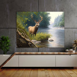 Deer Realistic Of Buck 29 Wall Art