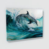 Dolphin Beautiful Scene 14 Wall Art