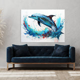 Dolphin Dynamic Freedom Joy 23 Wall Art