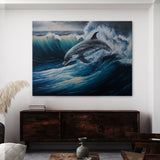 Dolphin Explore Majestic 32 Wall Art