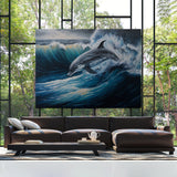 Dolphin Explore Majestic 32 Wall Art