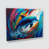 Dolphin Graceful Movement 27 Wall Art